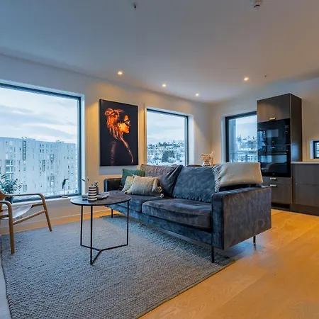 Northern Light - Nyholmen Luxury Penthouse A Tromsø