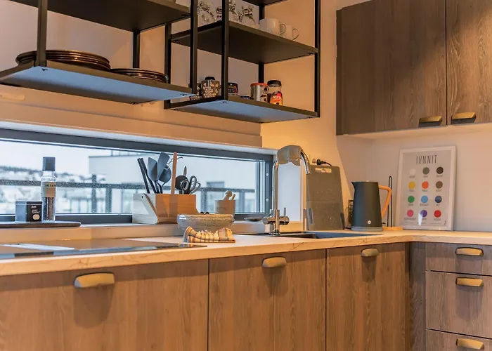 Northern Light - Nyholmen Luxury Penthouse A Тромсё