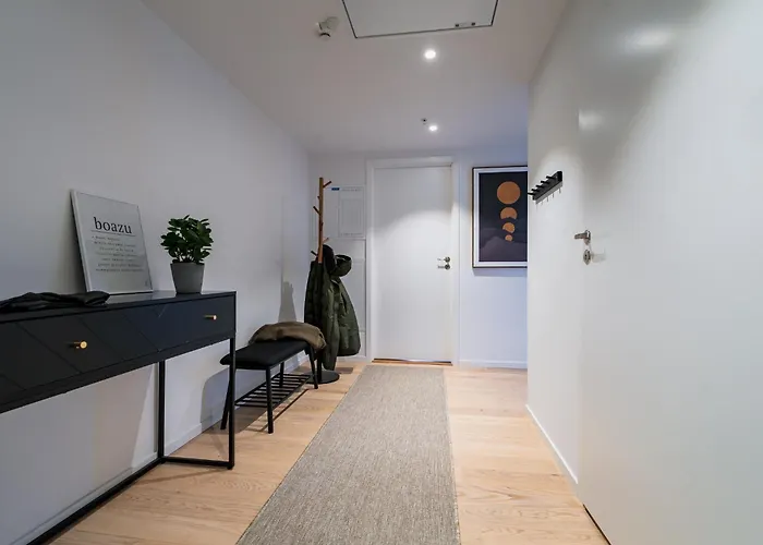 Апартаменты Northern Light - Nyholmen Luxury Penthouse A Тромсё